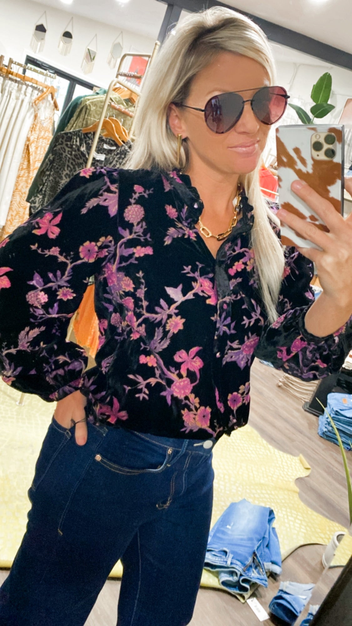 The Charlote Top in Anne of Denmark by Another Love