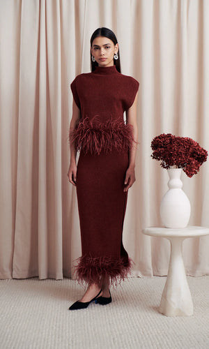 Kelsei Midi Skirt - Sapphire Boutique