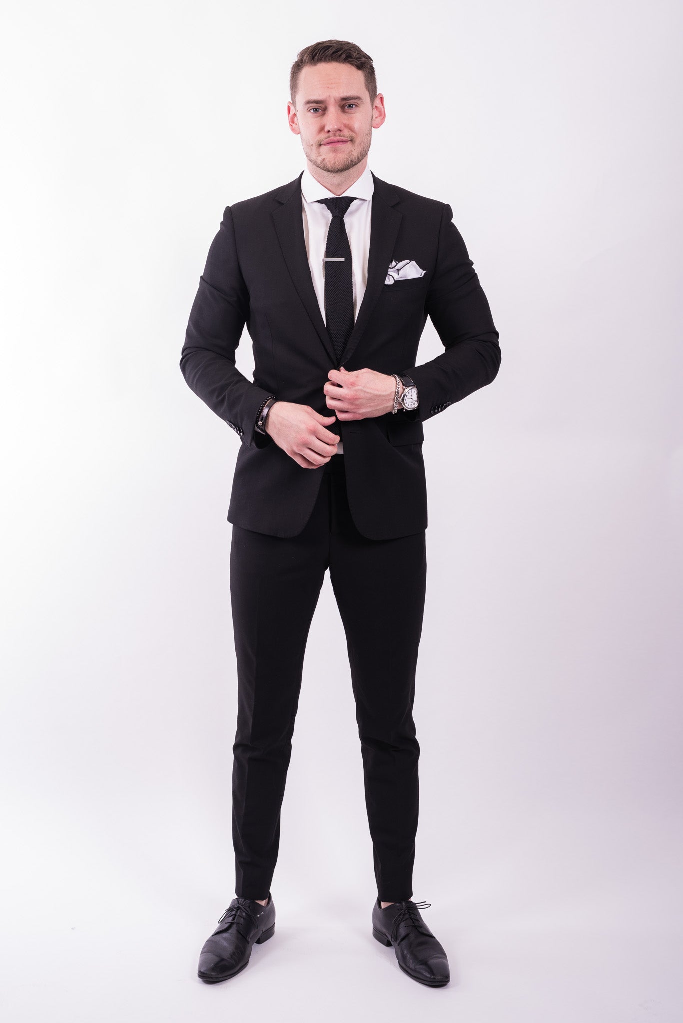 Black Suit from Ticknors Mens Clothier