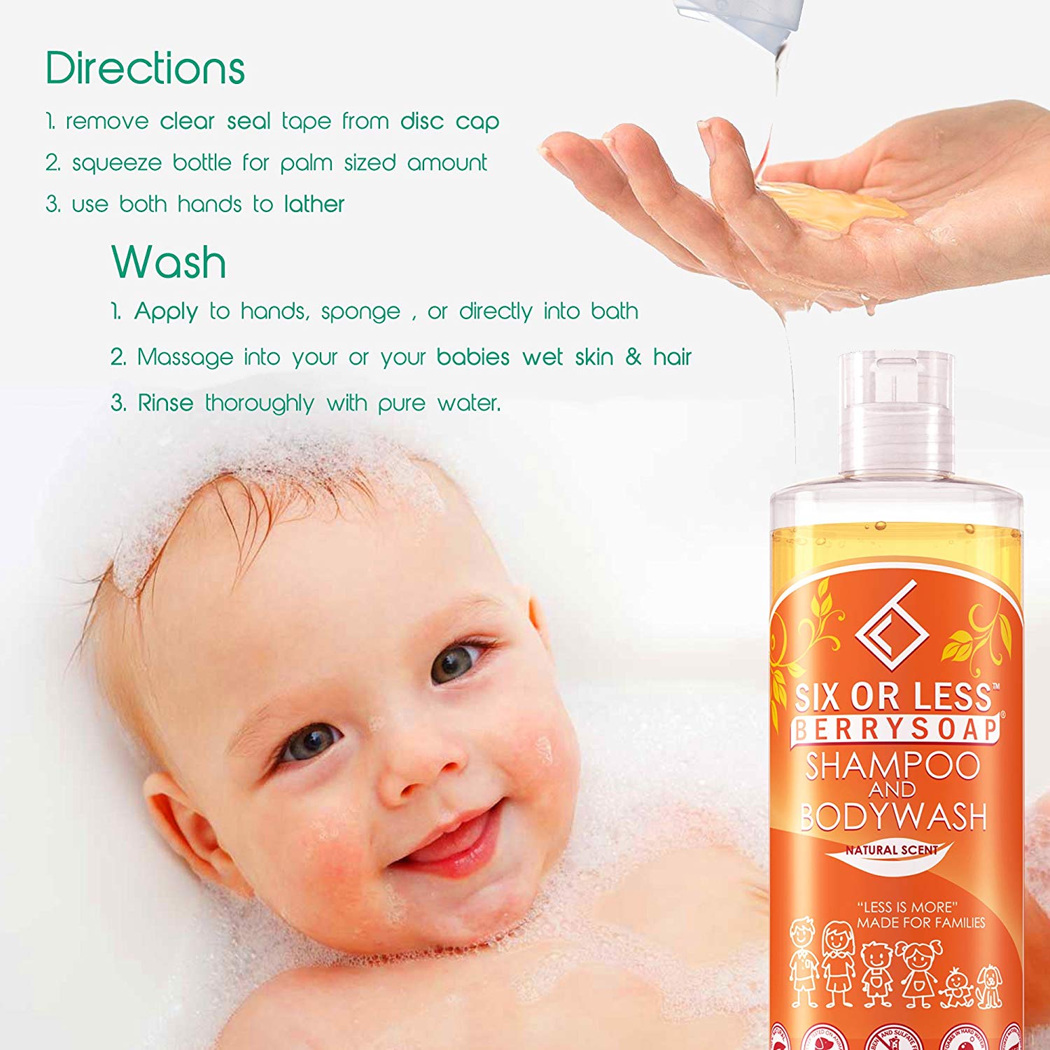natural body wash for babies