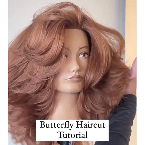 THE VIRAL BUTTERFLY CUT IN 3 STEPS – ARC™ Scissors