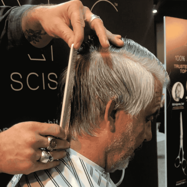 How To Cut Men's Hair, Scissor Cut, Men's Haircut
