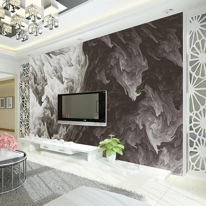 Abstract Gray Background Wallpaper Mural, Custom Sizes Available