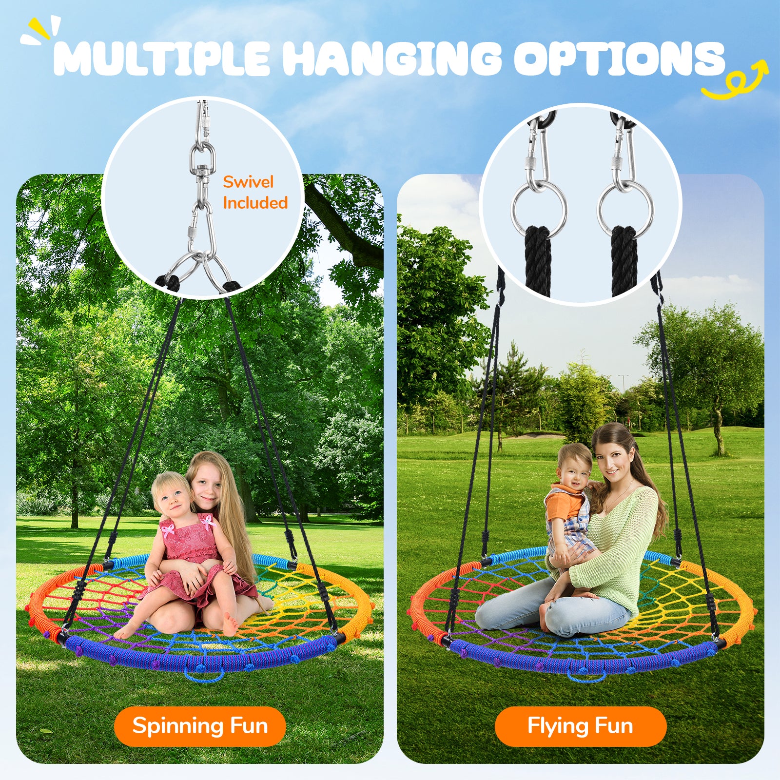 tree swing for kids