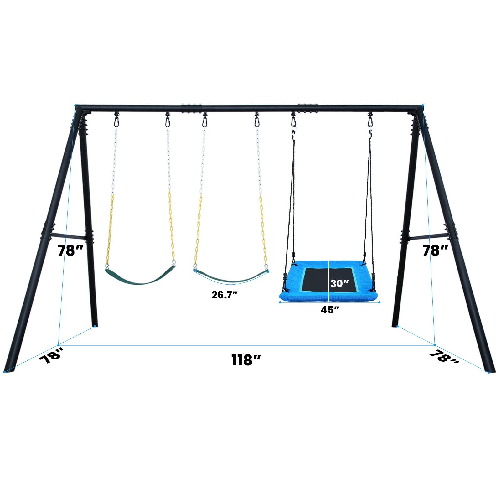 large swing sets for adults