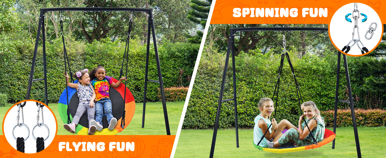 kids swing set