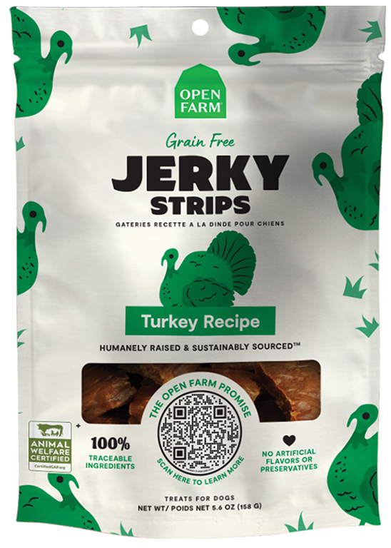 Grain-Free Turkey Jerky Strips