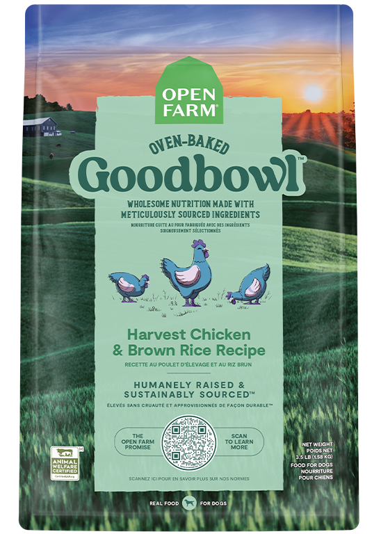 Goodbowl™ Harvest Chicken & Brown Rice Recipe for Dogs