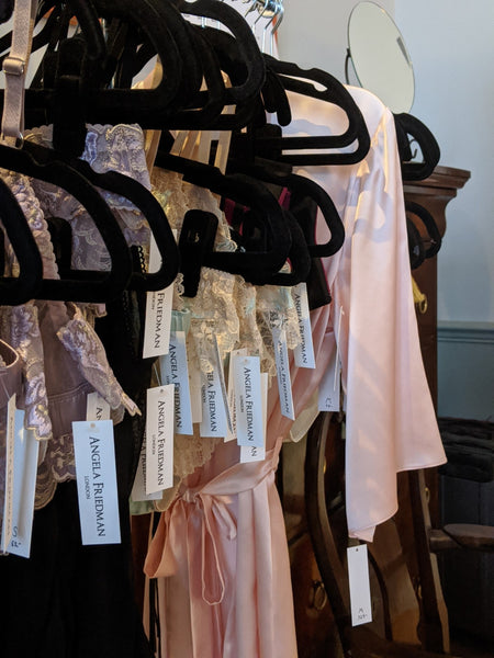 Luxury designer lingerie pop up shopping event in Mayfair London 2019