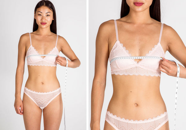 How to measure your bustline for bras and underwear