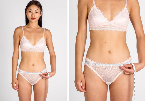 Measure yourself for lingerie