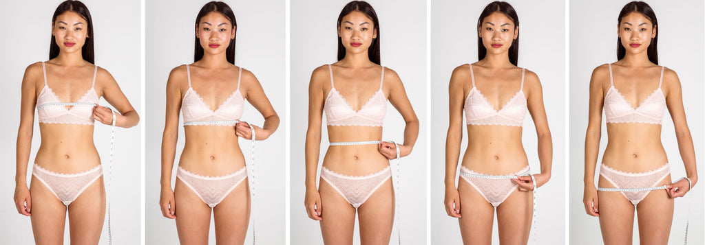Measure yourself for lingerie