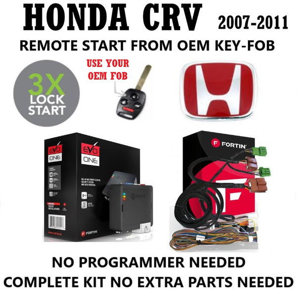 2008 honda civic remote shop start