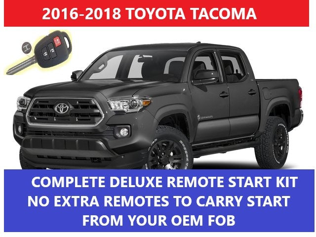 Automotive Start X Toyota Tacoma 2016 2018 H Key Remote