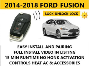 2020 ford fusion remote start