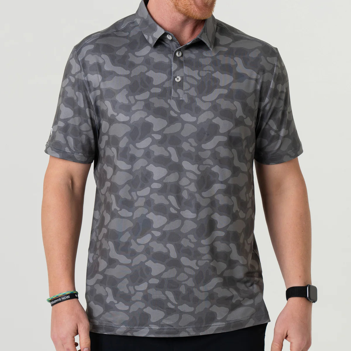 Performance Polo Stone Camo