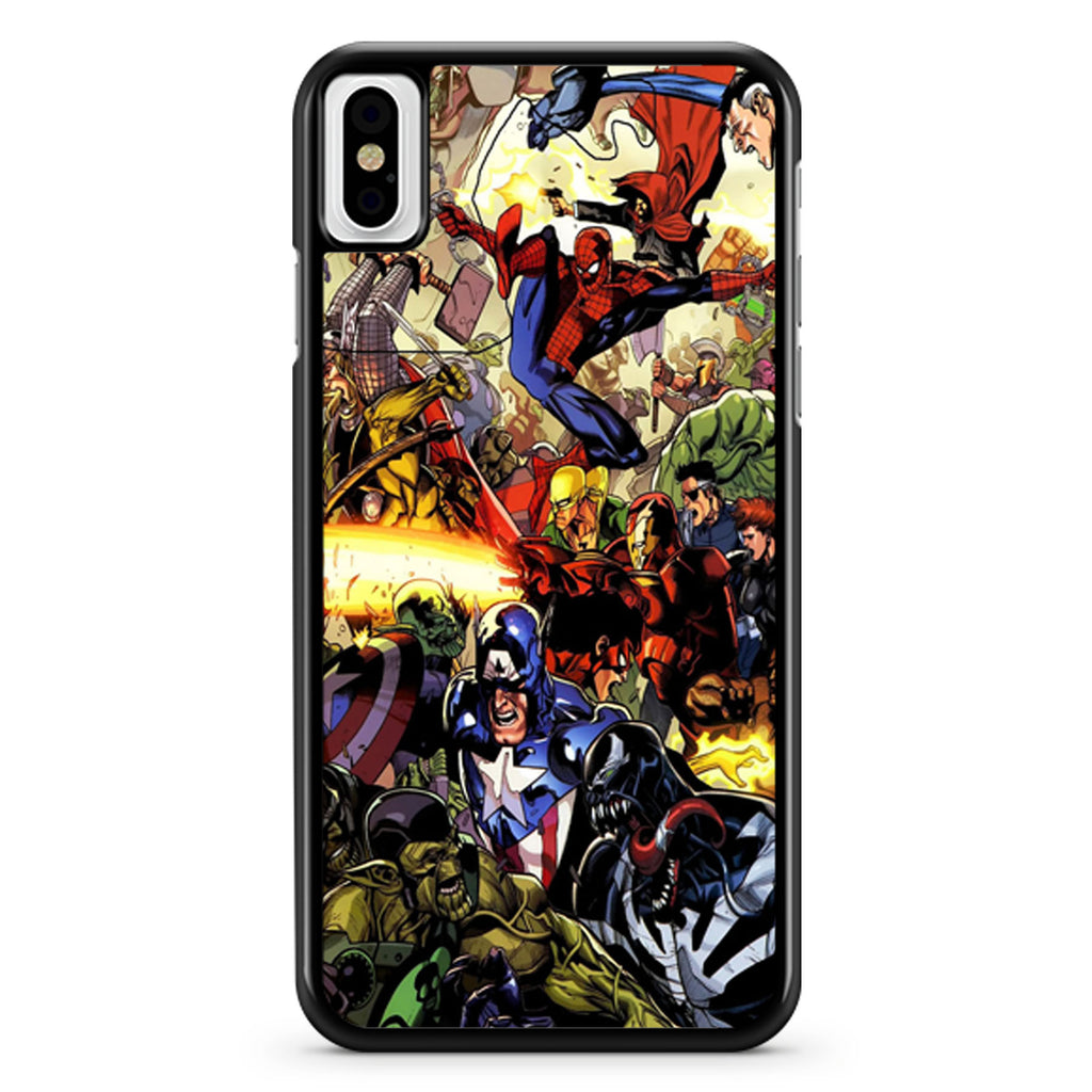 Marvel Avengers Wallpaper Iphone X Xs Xr Xs Max Case Goodz Tee