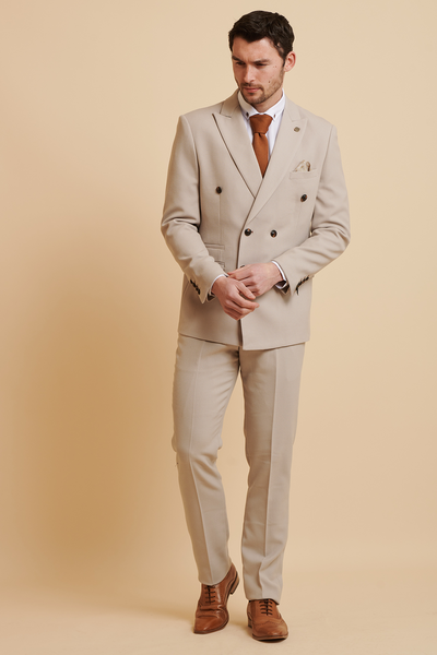 mens beige suits