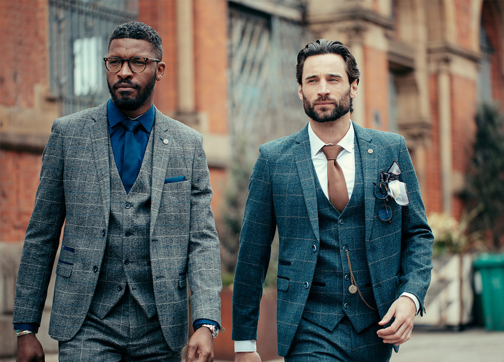 men's tweed styles for work from Marc Darcy