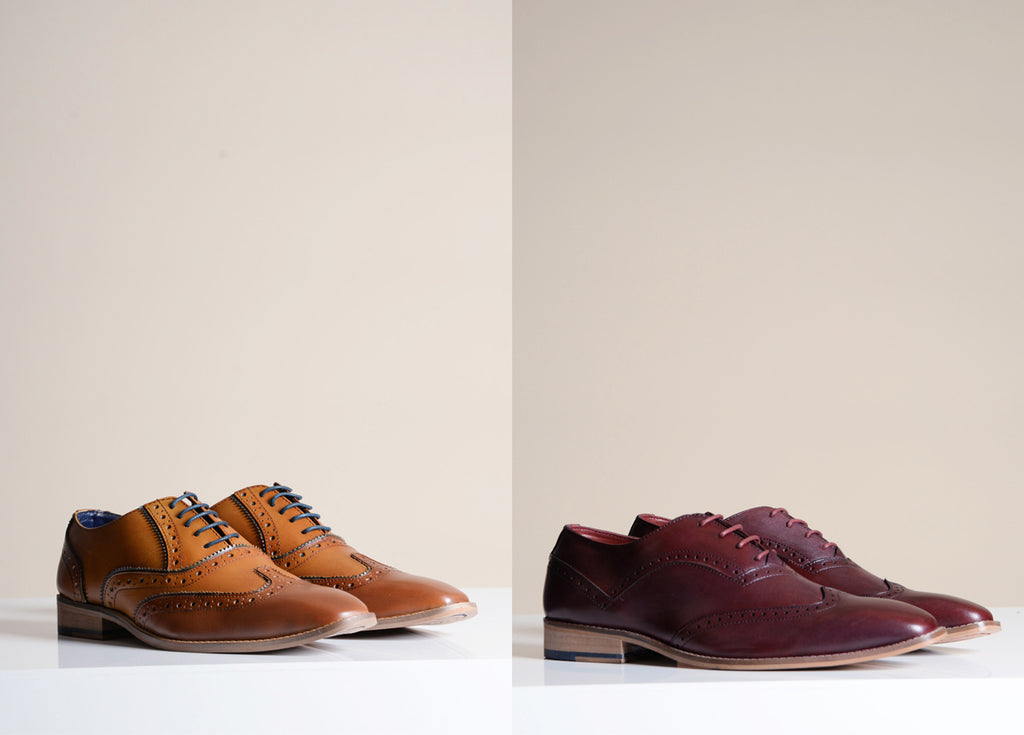 Mens leather shoes from Marc Darcy