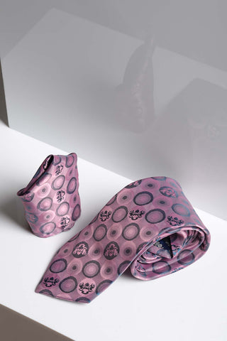 mens printed tie set