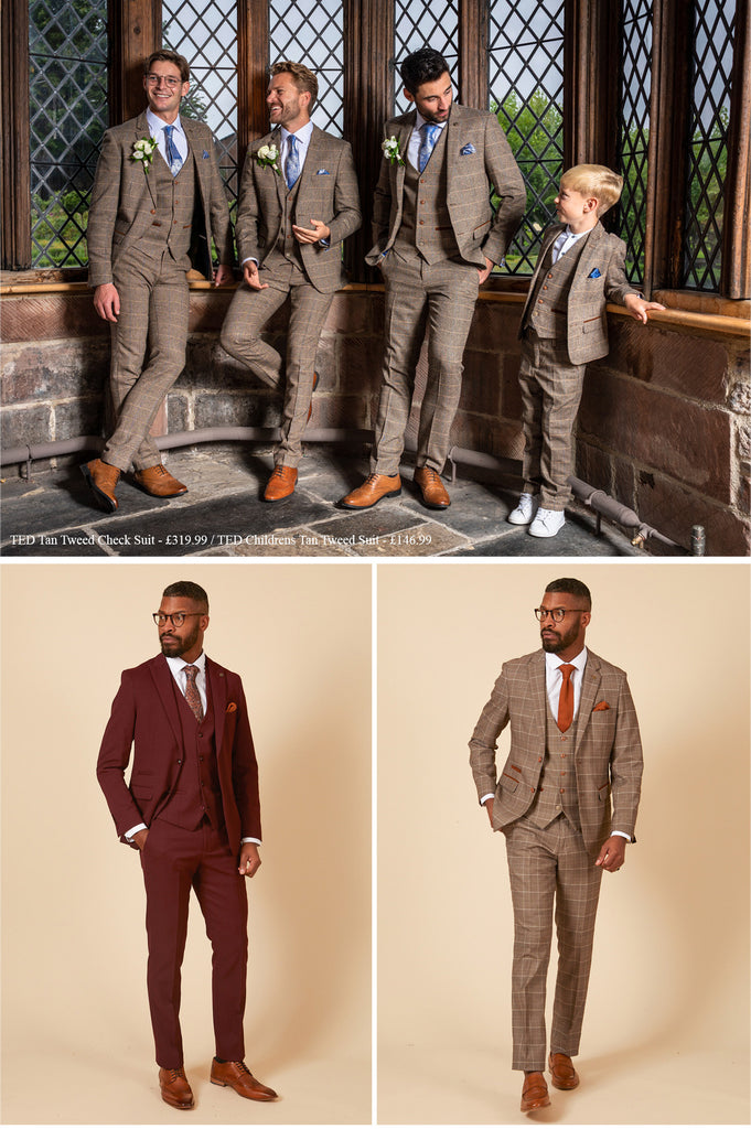 Men's Tweed Wedding Suits