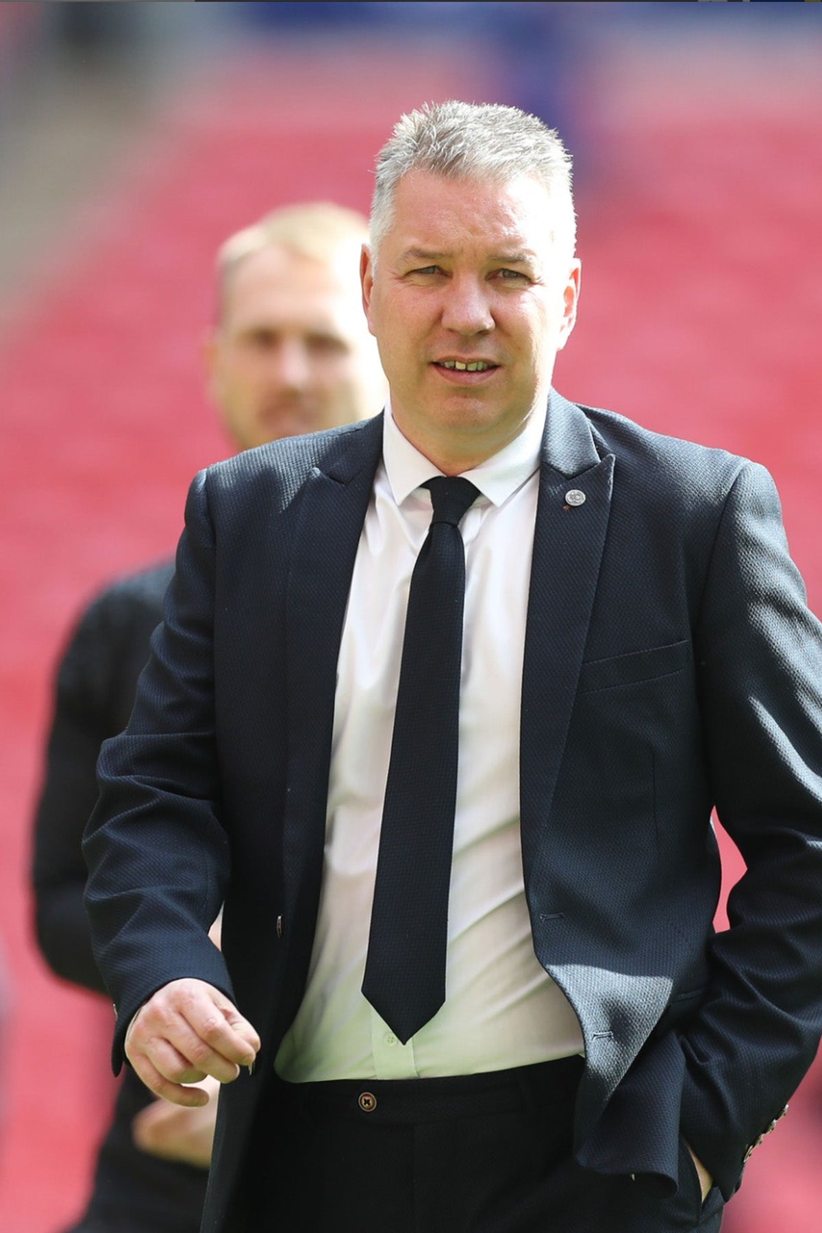 Peterborough United F.C. Team in Max Navy Suit