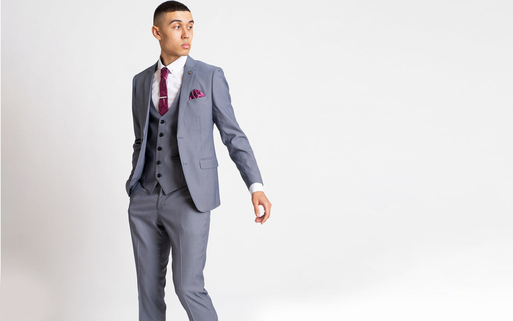Silver Grey Lounge Suit