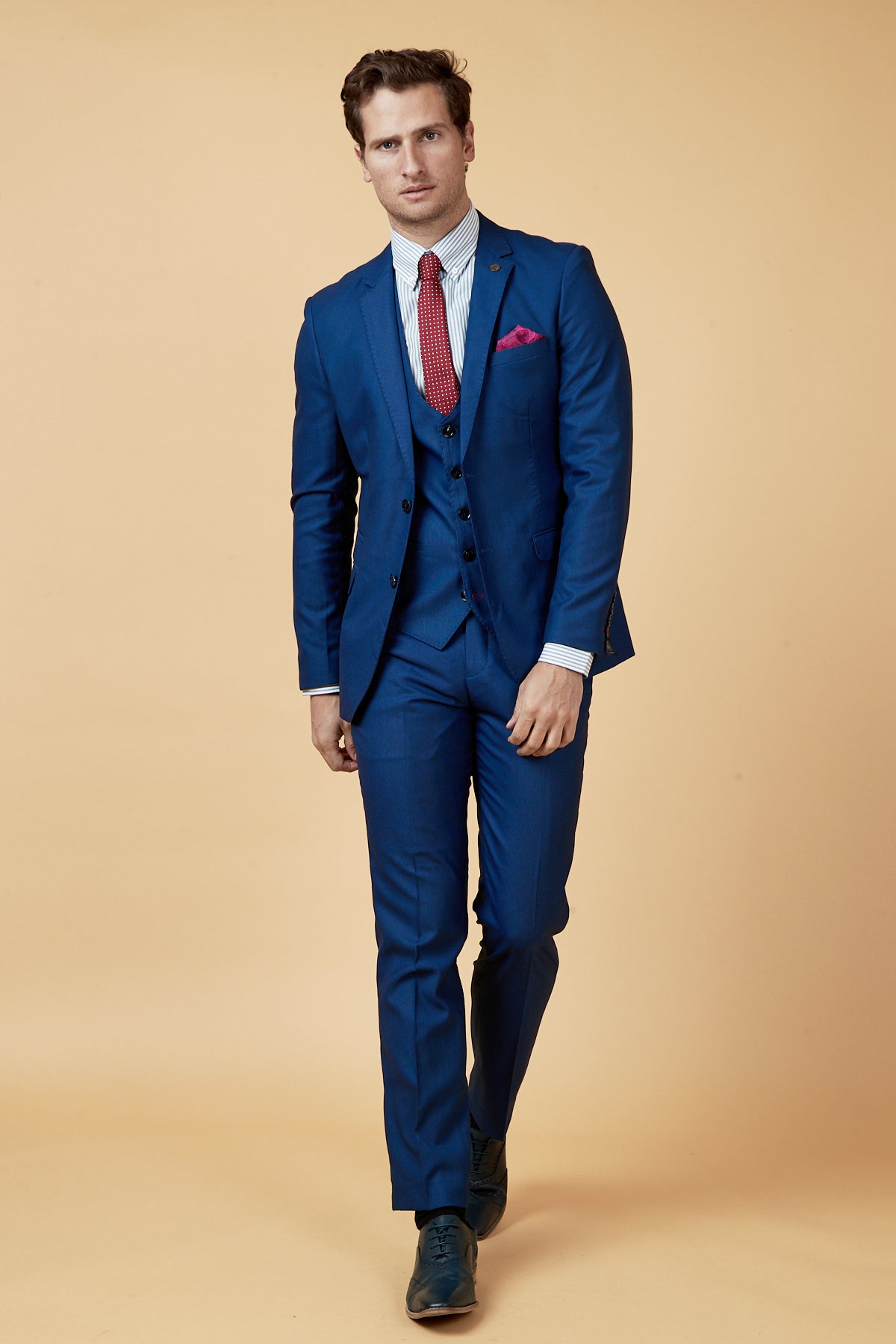 Mens Classic Blue Suit  Royal Blue Suit for Mens - Danezon