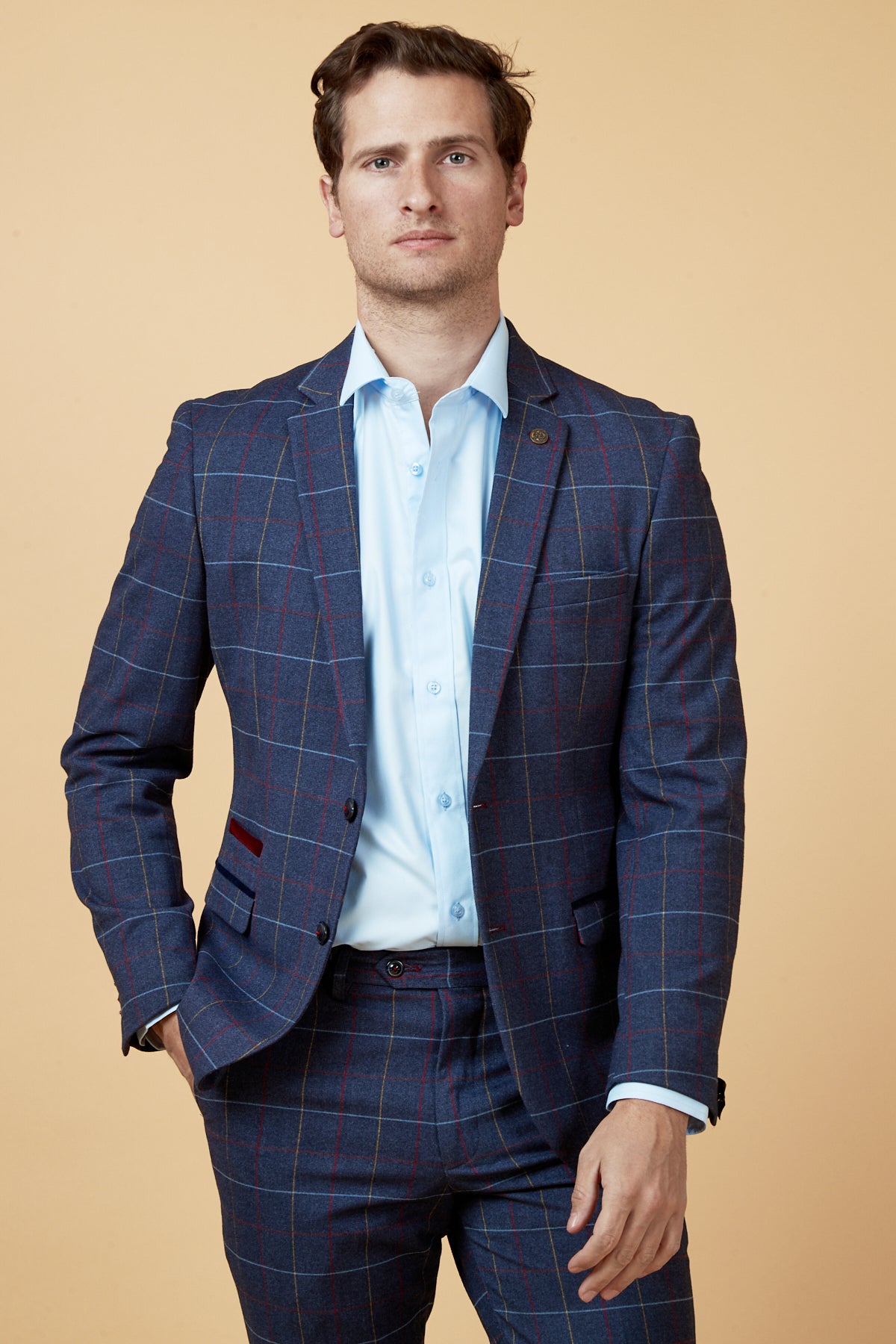 DRAKE - Sky Check Blazer – Marc Darcy