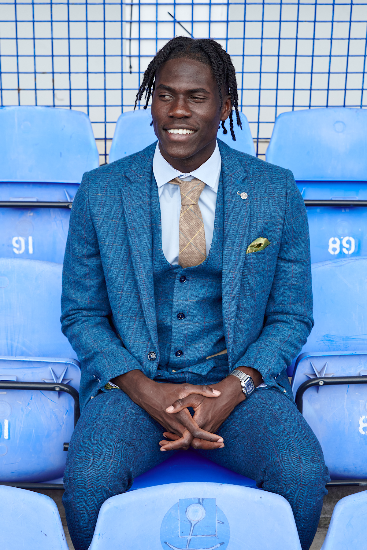 The Everton Collection | Amadou Onana in Dion Blue