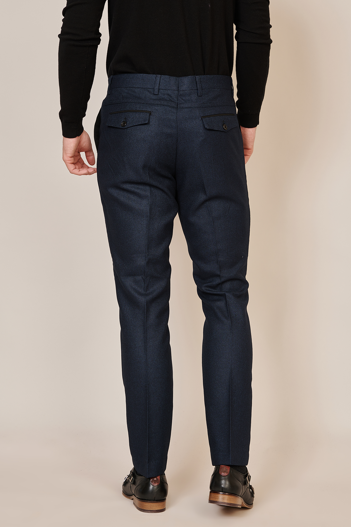 CALLUM - Navy Blue Trouser