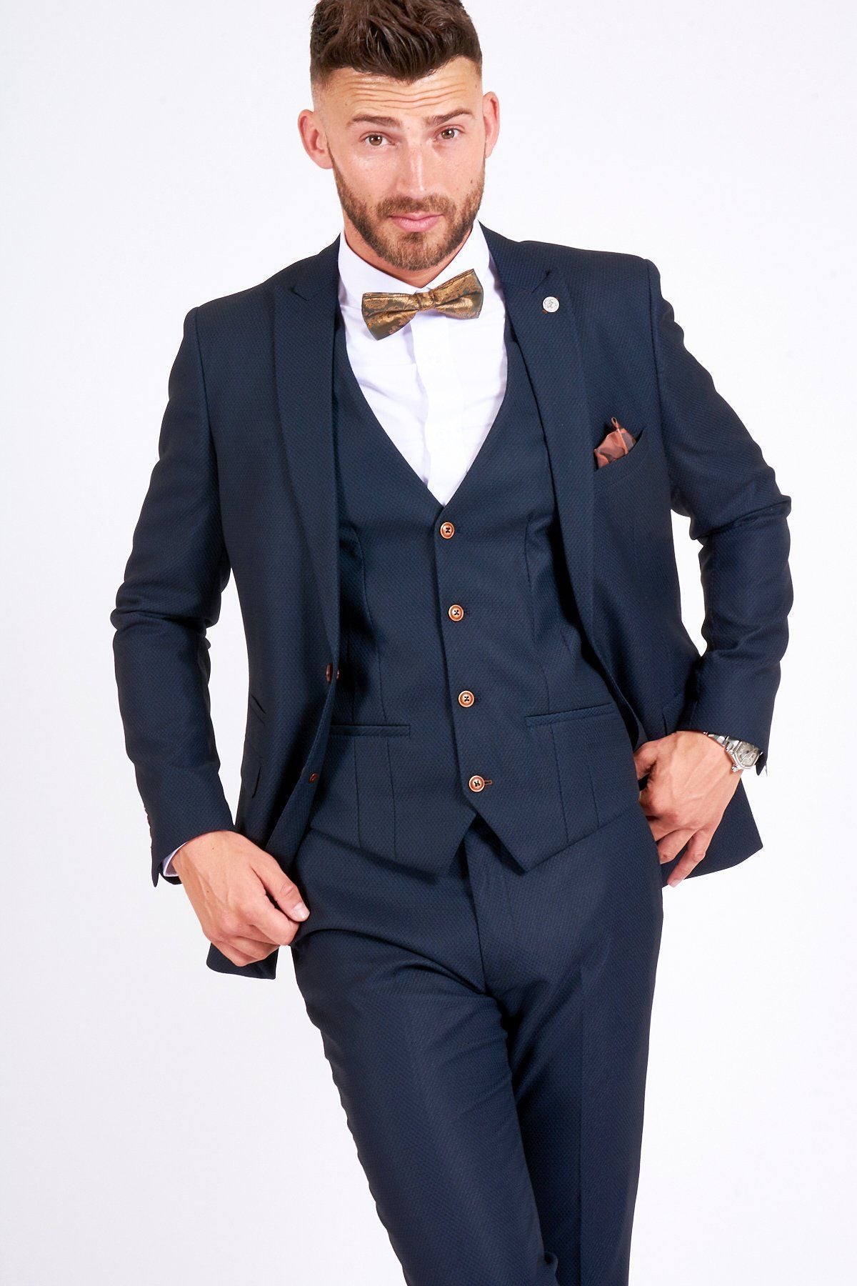 Navy 3 Piece Suit