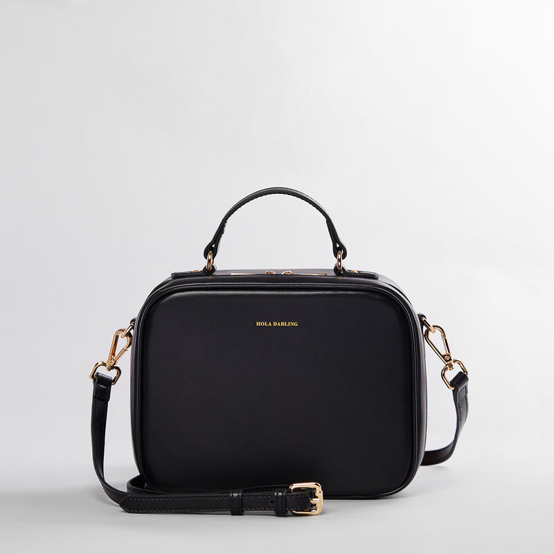 black luxury bag