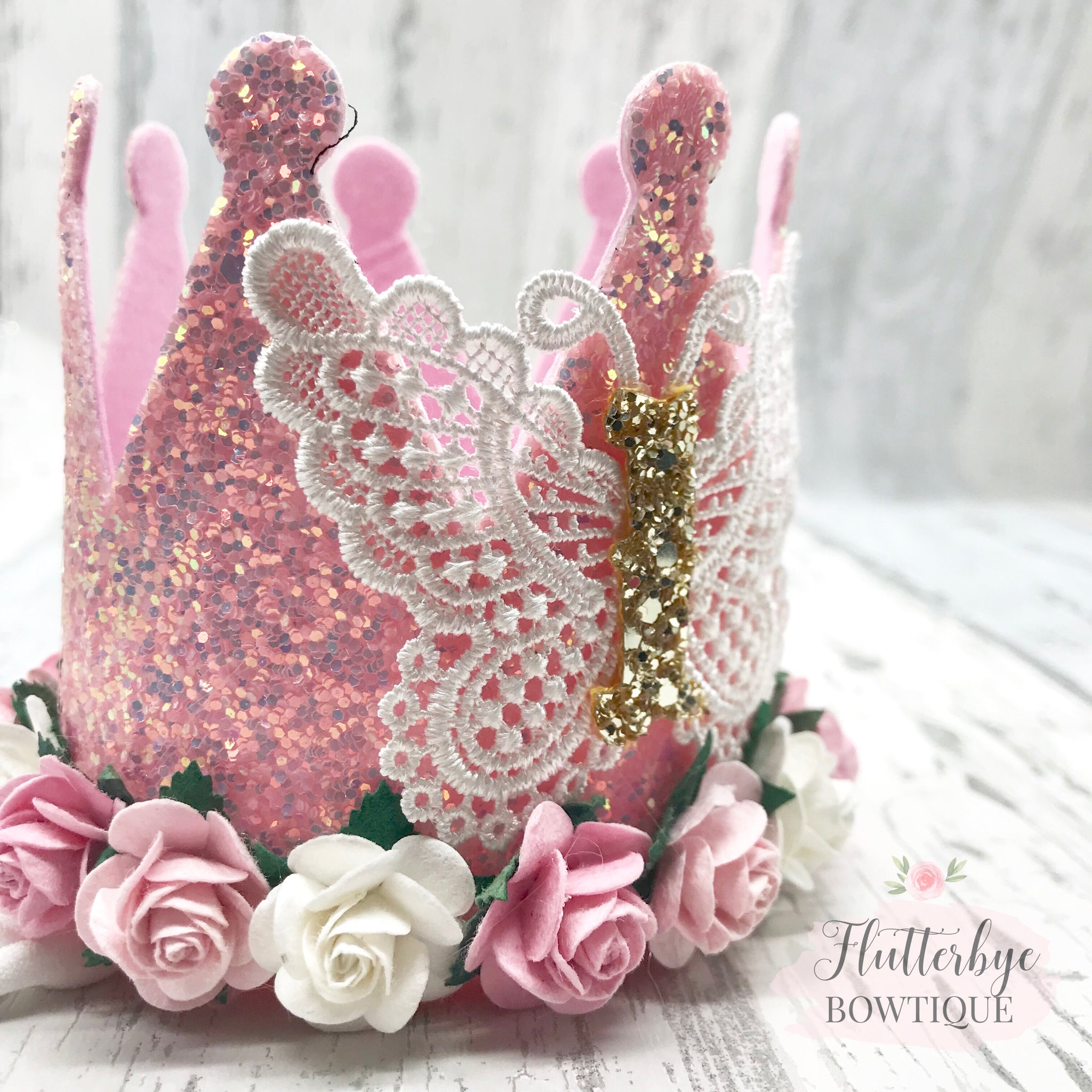 lace birthday crown