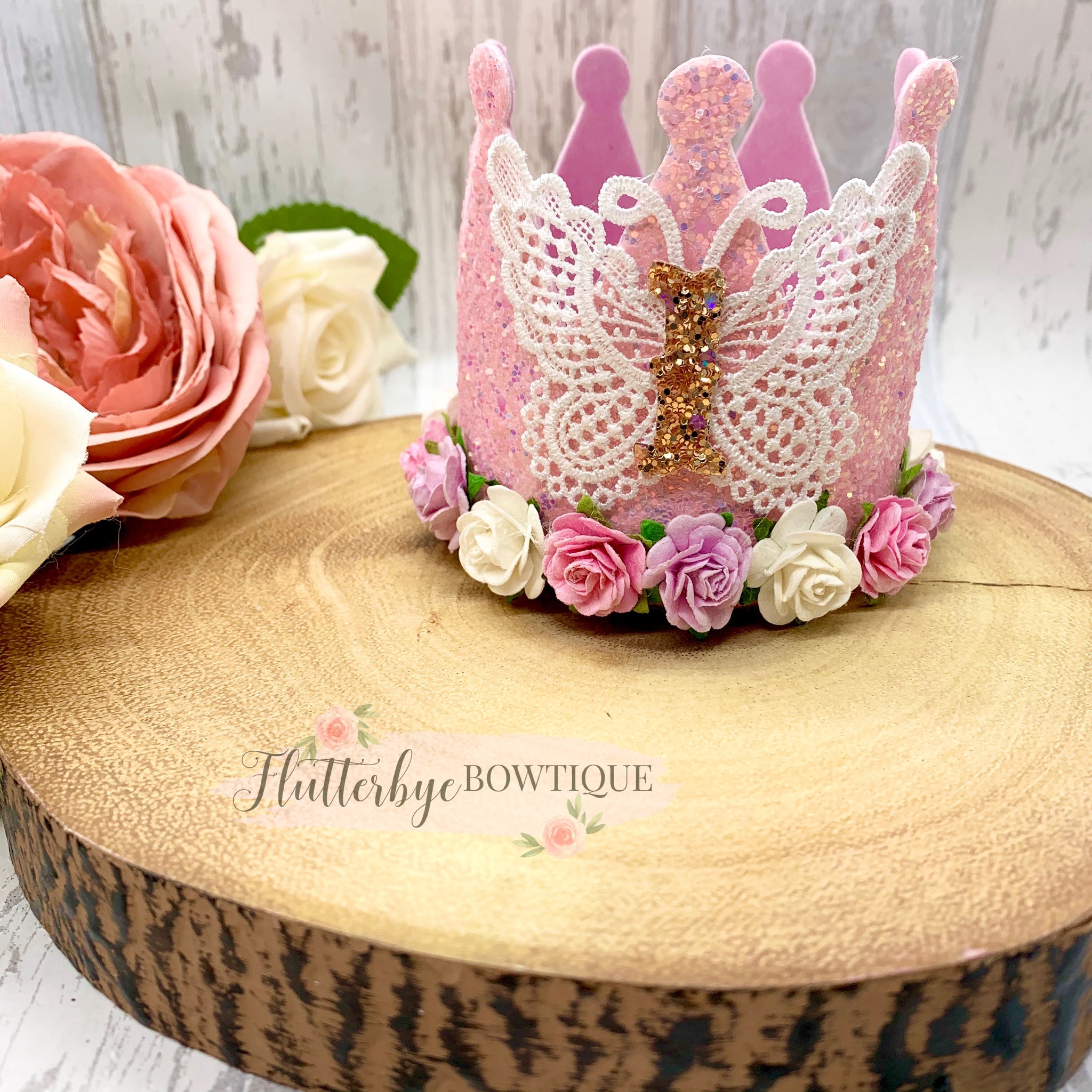 lace birthday crown