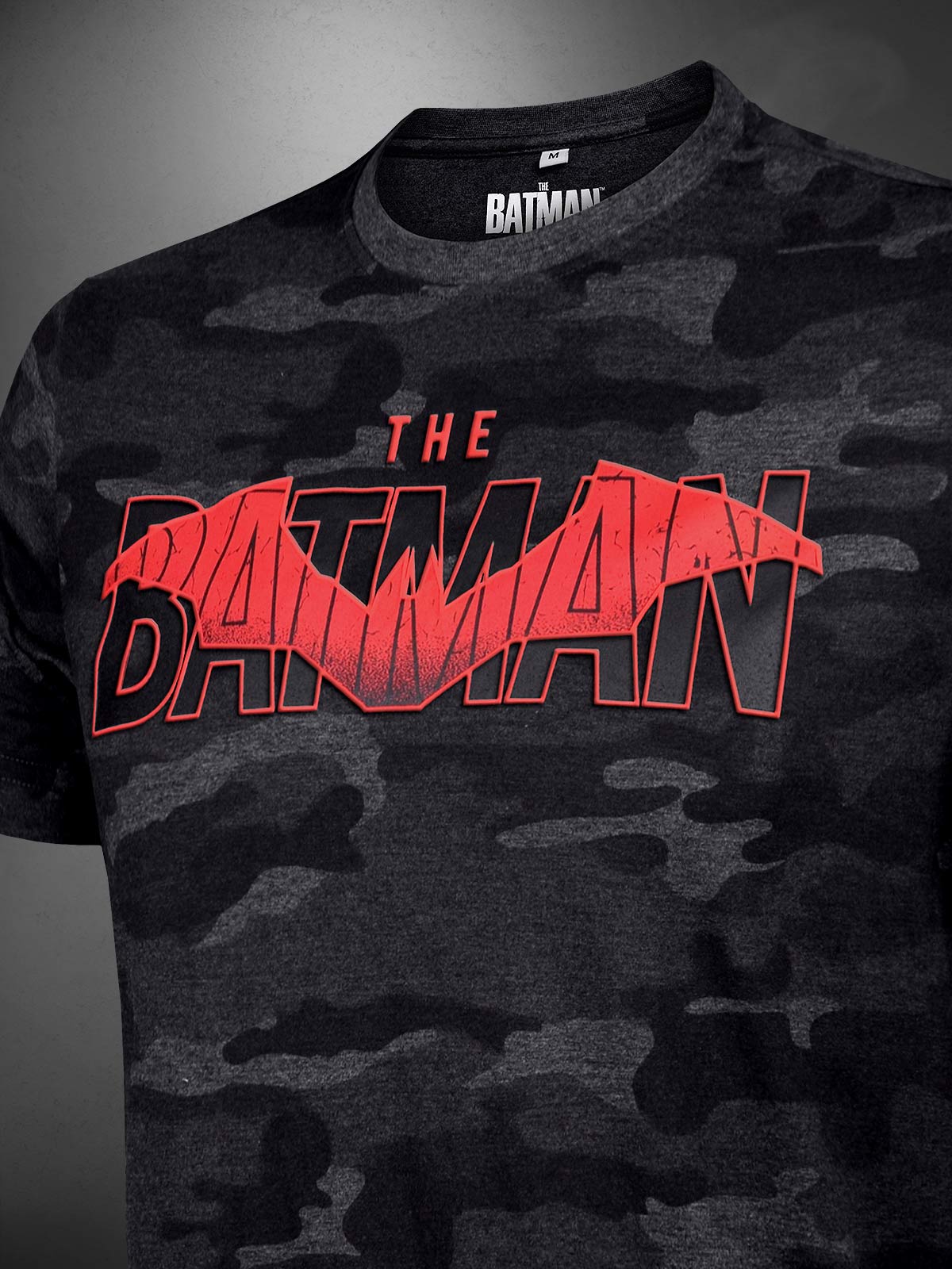 The Batman: Combat T-Shirt- Anthra Melange – Shop The Arena