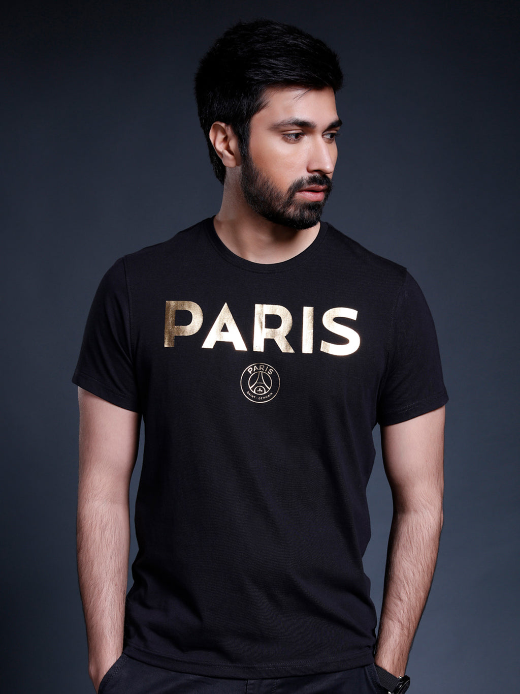 niet Draaien werkzaamheid Paris Saint-Germain Gold Foil T-shirt – Shop The Arena
