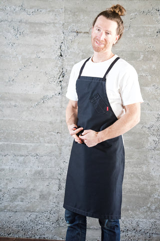 Black Industry Chef Apron