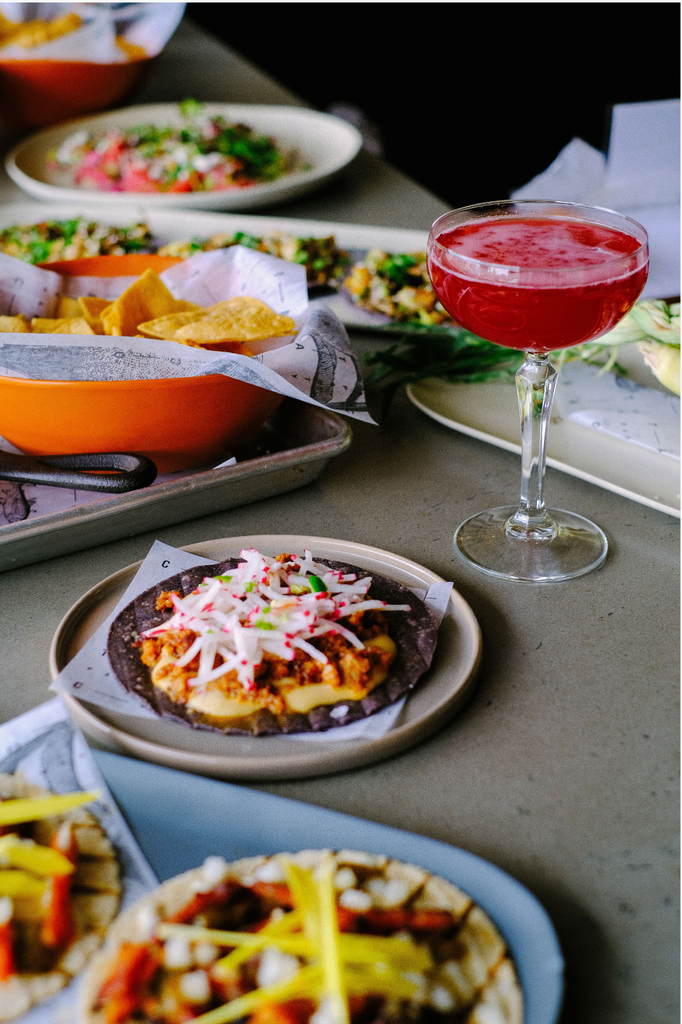 Native Blue Corn Taco at Tacoparty