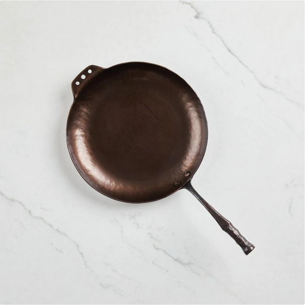Carbon Steel Farmhouse Skillet from Smithey | Cook's Holiday Gift Guide | Valentich Goods