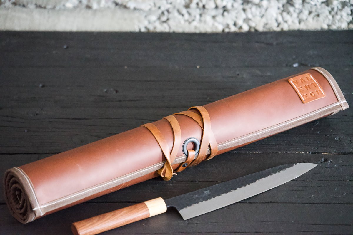 Maple Waxed Canvas Pocketknife Roll Up V 2.0