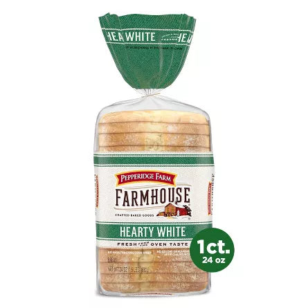 Pepperidge Farm Farmhouse Hearty White Sliced Bread 24oz