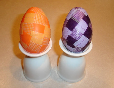 easter egg craft with washi tape