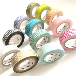 hoofdonderwijzer mannetje Algebraïsch mt Grid Washi Tape Japanese Masking Tape for Planners, Journals | Shop  cutetape USA