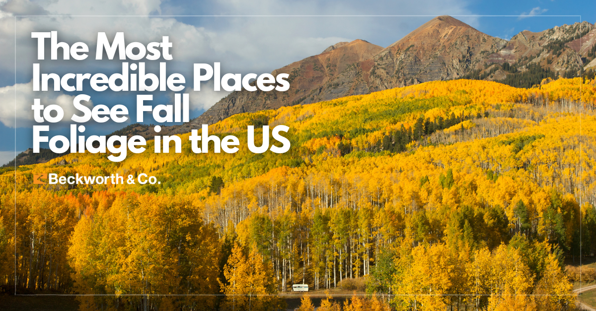 The Most Incredible Places to See Fall Foliage in the US