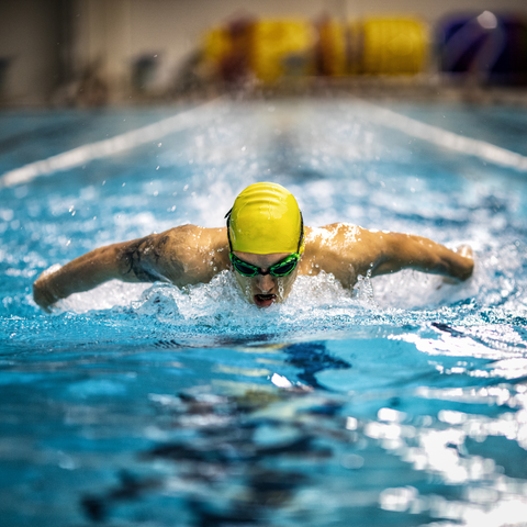 Man swimming