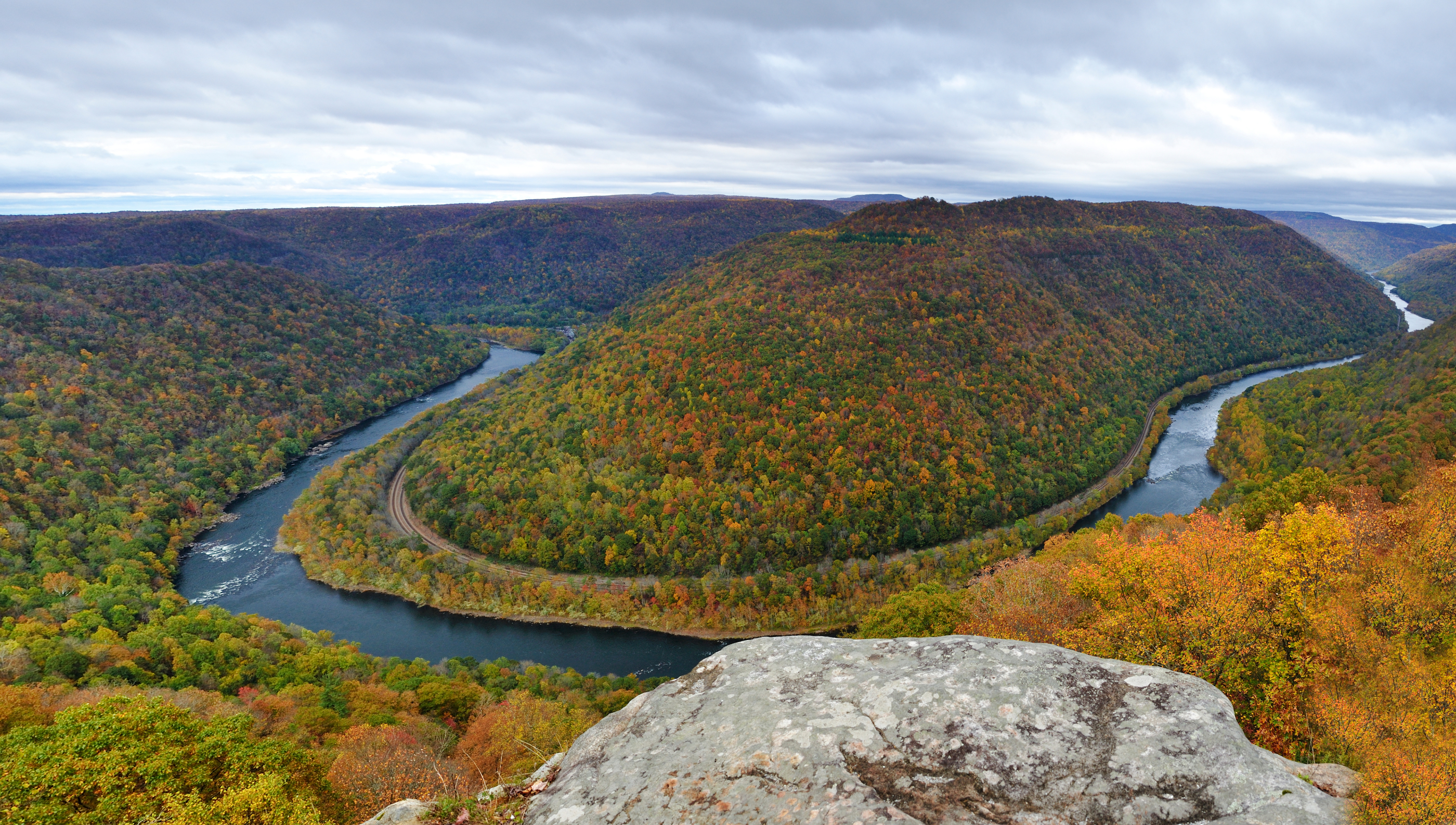 New River Gorge during Fall