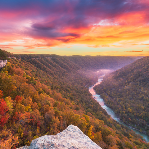 New River Gorge in Fall