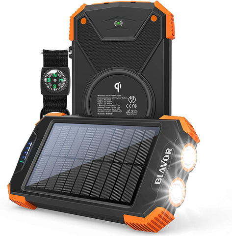 outdoor solar power bank charger